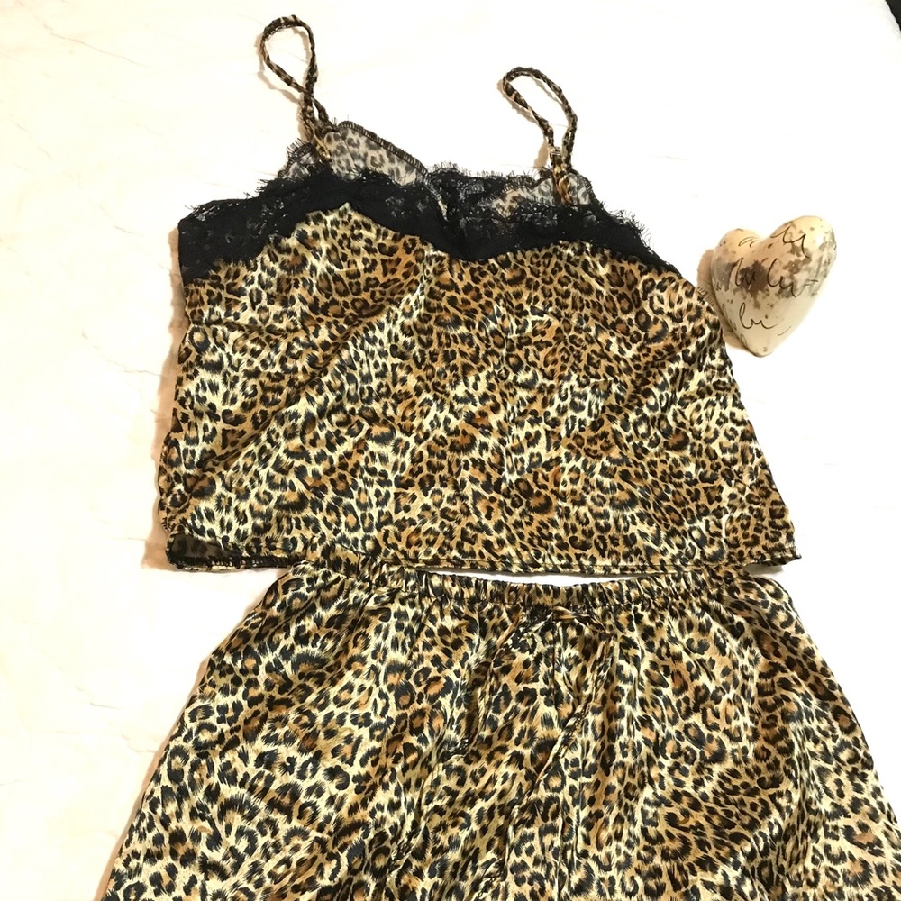 Sexy Pijamas Sleepwear Sling Lingerie silk size M